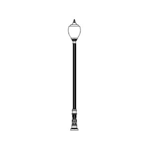 Naples:4 Series Base w/ Colorado 2014 Luminaire