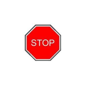 Stop Sign Backer