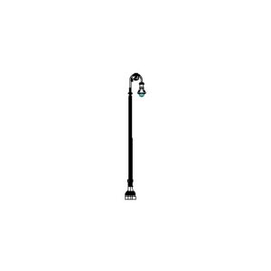 Pasadena Series Base w/ Georgian Series Single Arm w/ Boston Common-19 Luminaire