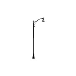 Springfield-26 Series Base w/ Bull Series Single Arm & Belle Series Luminaire